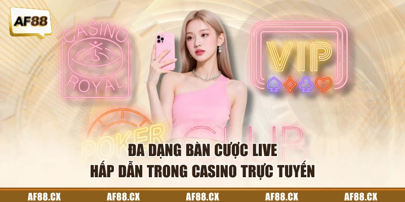Đa dạng game bài đỉnh cao góp mặt tại sòng bạc online